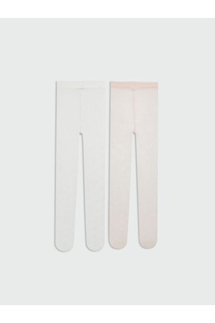 Quality Pieces from Çelebi Store Classic Baby Girl Pantyhose 2-Pack