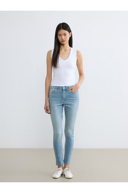 Indigo Jupiter Super Skinny Fit Women's Jean Pants (S6)