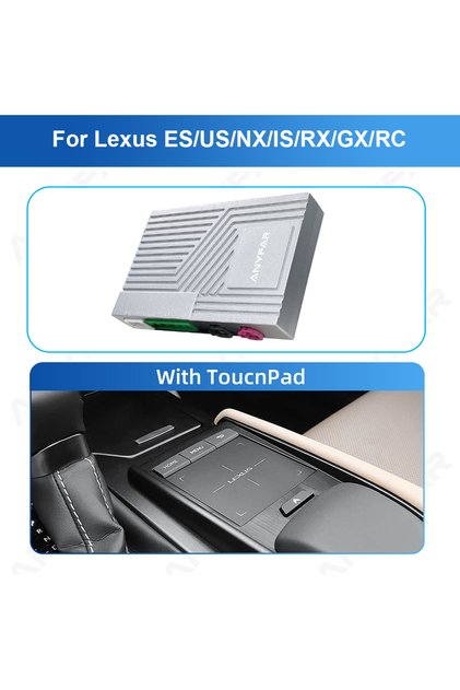 Big Touchpad Wireless CarPlay for Lexus NX RX IS ES GS RC CT LS LX LC UX GX, 2012-2022 Android Auto