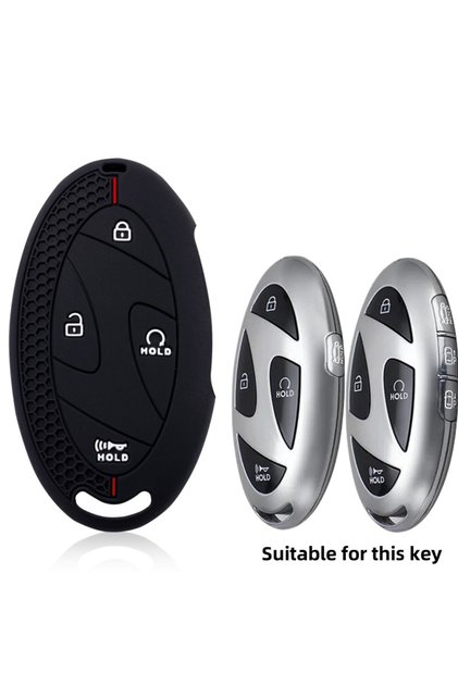 Red Line 4 BTN For Hyundai Kona Ioniq Santa Fe MX5 Tucson 2025 StubHub 2024 Silicone Car Remote Key