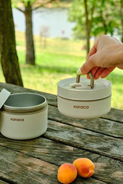 Karaca Packy 2 Katlı Taşıma Çantalı Paslanmaz Çelik Lunch Box