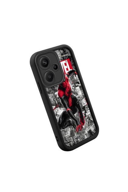 Redmi Note 13 Pro Plus+ 5g Compatible Classic Spider-Man Printed , Stylish and Compatible Silicone Case