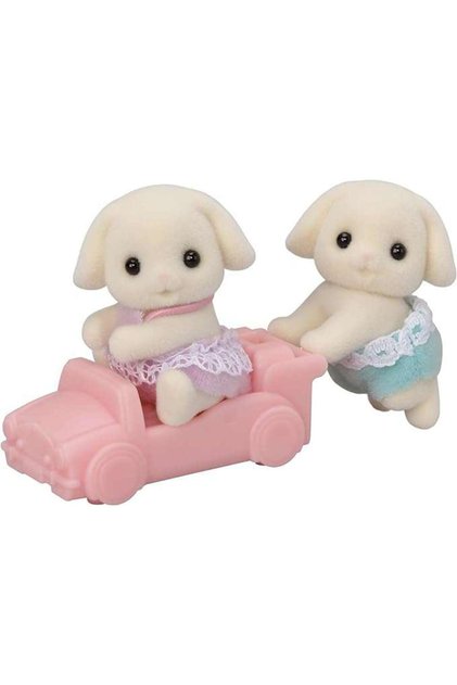 Figurine-Gemenii Iepuri Flora