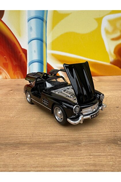 イタレリ Mercedes Benz 300 SL Cabrio 1:16 scntoys Mercedes-benz 300 Sl Siyah 1954 Model Klasik Araba