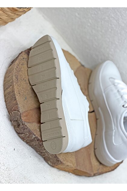 Mammamia D26YA-3980 HAKİKİ DERİ ORTOPEDİK SNEAKER GÜNLÜK SPOR