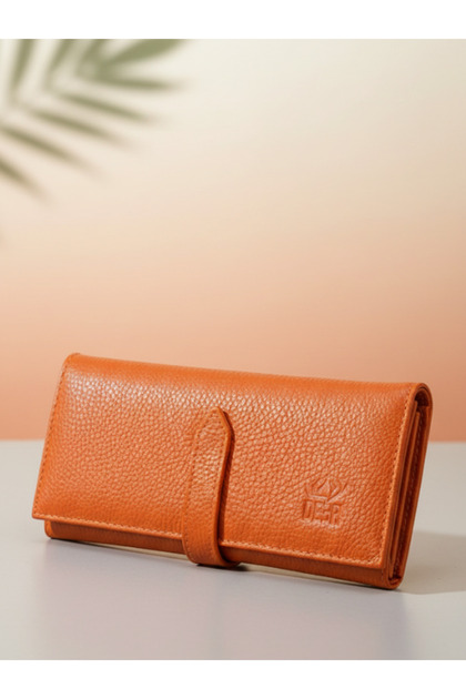 Exterior Leather Genuine Leather Women's Wallet Mother's Day Gift