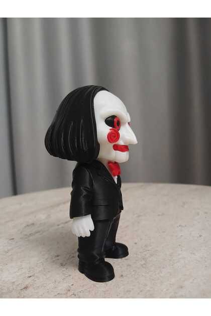 joybaskı Testere Billy Kukla Figürü - Jigsaw Korku Serisi