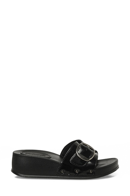 409018.Z6Fx Black Women House Slippers