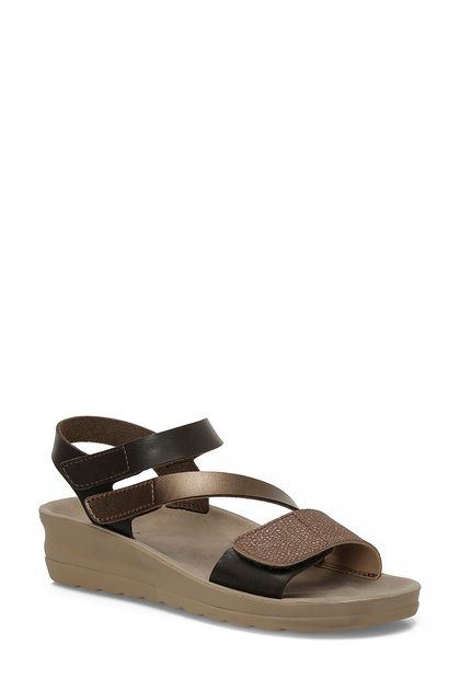 おかる Polaris 409106.Z6FX Bronz Kadın Comfort Sandalet - Fiyatı, Yorumları