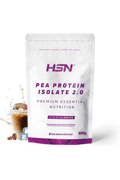 Pea Protein Isolate - 24g protien and 4.g BCAAs | (FRAPPÉ COFFEE, 500 gms)
