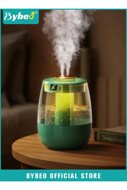 2L Ultrasonic Air Humidifier, Baby Humidifier for Bedroom Baby Room with UV Disinfection Light, Dual