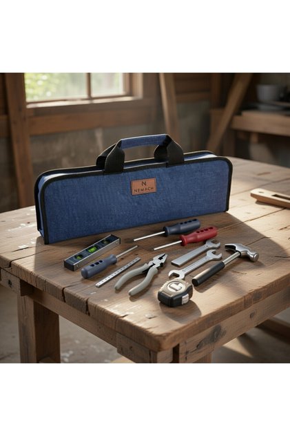 Portatif Tamir Alet Takım & Avadanlık Çantası | 11 Cepli Pratik Tool Bag Organizer
