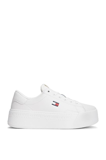 Tommy Jeans Kadın Platform Logo Sneaker Ayakkabı EN0EN02961YBL