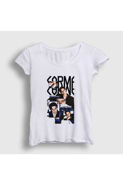 Presmono Unisex Beyaz Karma Bang Chan BangChan Stray Kids T-Shirt
