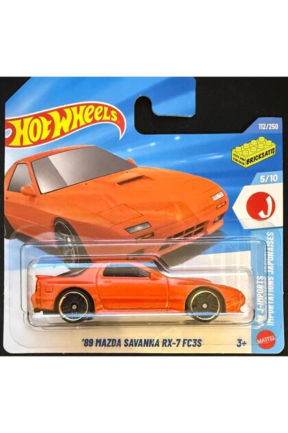 HOT WHEELS Tekli Arabalar '89 Mazda Savanna RX-7 FC3S JJJ72 (J
