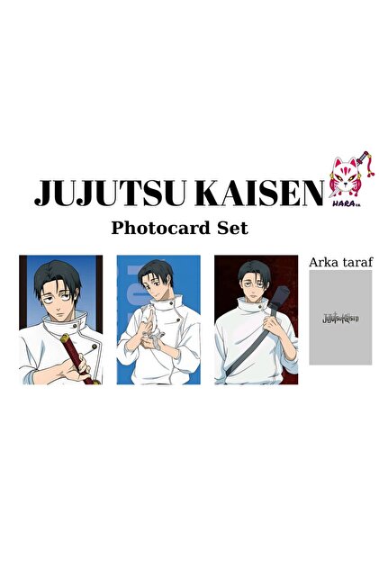 Hara Company Jujutsu Kaisen Animesi Yuta Okkotsu Anime Photocard