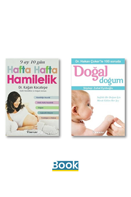 İnkılap Kitabevi Hamilelik Kitap Seti / 9 Ay 10 Gün Hafta Hafta ...