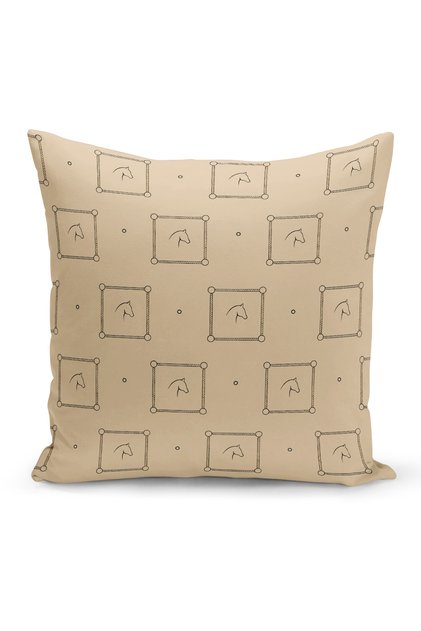 Classic Horse Series Double Sided Digital Printed Throw Pillow Cover (Horse)