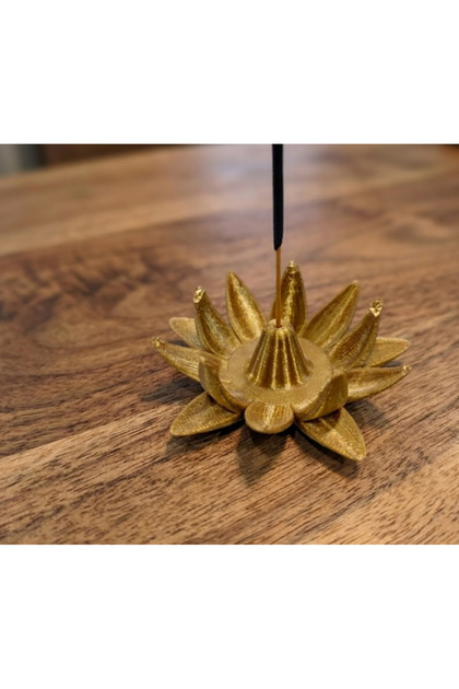 Dekoratif Lotus Görünümlü Tütsülük