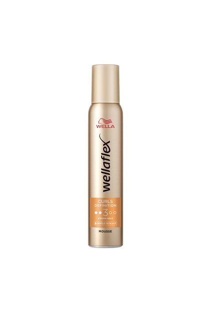 WELLAFLEX Curls & Waves, spuma de par, pentru fixare puternica, fixare: 3/5, 200 ml