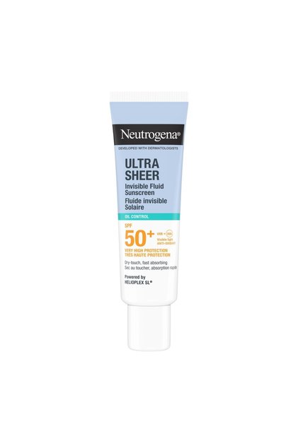 سائل فائق الشفافية للتحكم في الزيوت مع عامل حماية من الشمس SPF50+، 50 مل