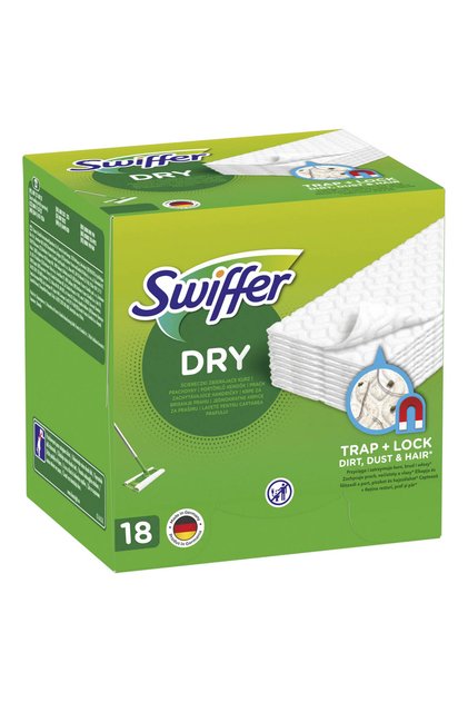 Sweeper, rezerve lavete uscate, pentru pardoseala, 18 buc
