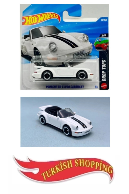 HOT WHEELS 1:64 Ölçek 2026 Case Porsche 911 Turbo Cabriolet