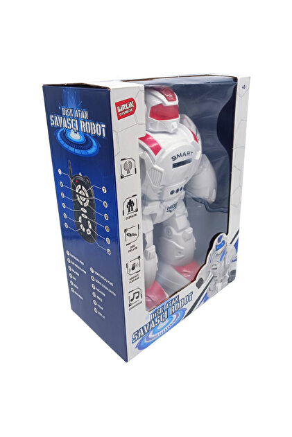 NEW T Uzaktan Kumandalı Disk Atabilen Oyuncak Robot 27115 - Fiyatı