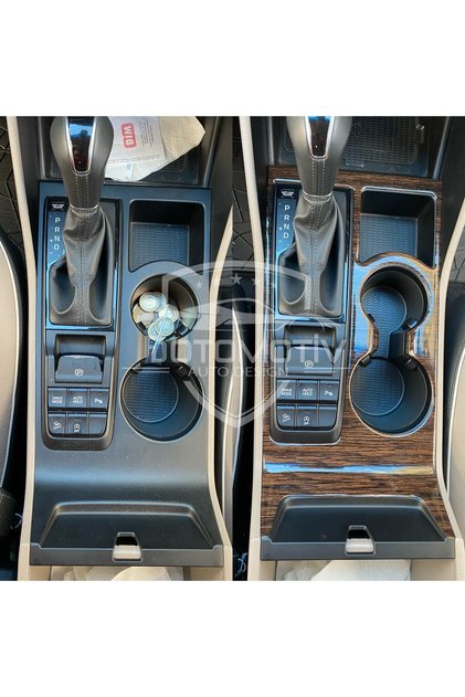 Hyundai Tucson 2015-2020 Dashboard, Console, Trim, Chest Covering Set Dark Oak Special Color Special Design