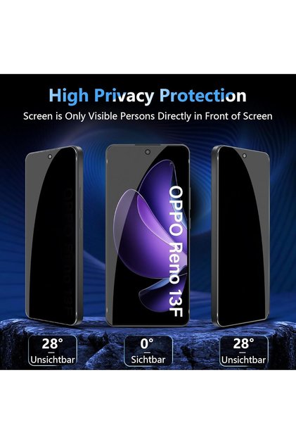 Reno 13F Matte Nano Ghost Screen Protector Nano Glass - Camera Part Open