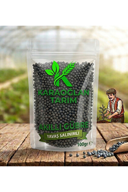 Akıllı Gübre Yavaş Salınımlı 100 Gr 1-2 Bitki İçin Yeterli Toprakta Ömrü 6 Ay