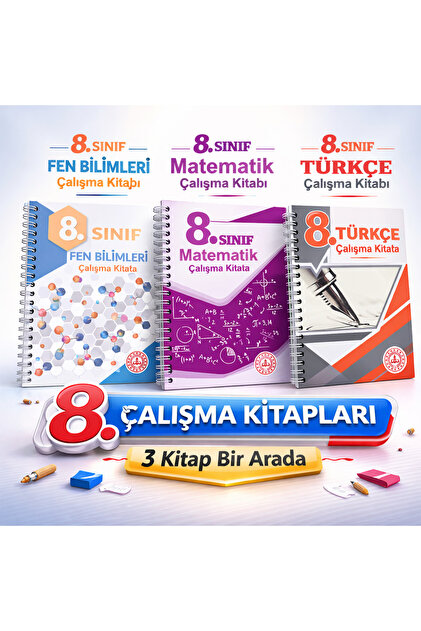 Yetsis Yayınları 2026 Lgs Hazırlık 8. Sınıf Çalışma Kitapları Seti