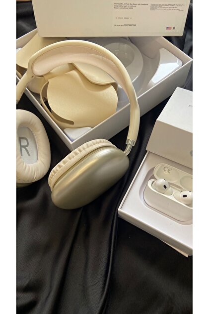 shop AirPods Max + AirPods 2.Nesil Kablosuz Kulaklık Premium İkili