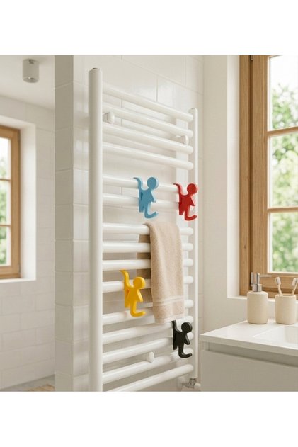 4 Adet Havlupan Askılık Havlu Askısı Banyo Radyatör Bornoz Askısı