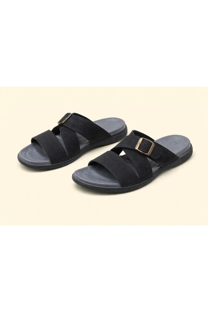 255 - Comfortable Non-Slip Cross Men's Comfortable Soft Slipper