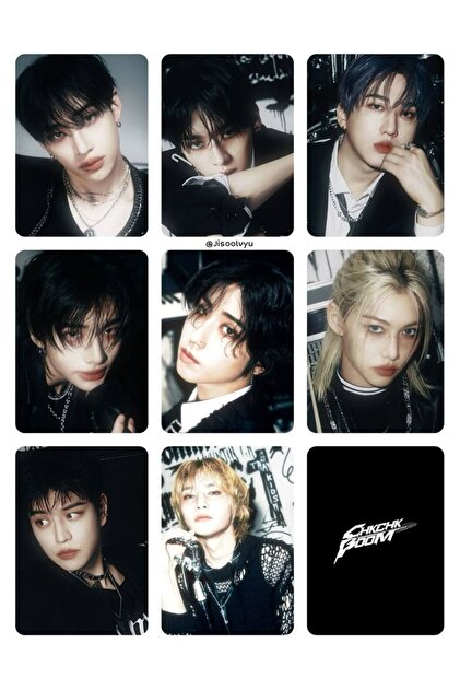 animeandyourworld STRAY KİDS FOTOKART 1 ADET PVC KAPLI 9*6 CM