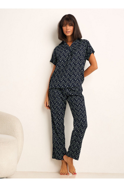 Pyjama Set Top and Pants Viscose