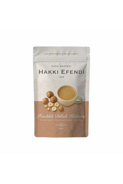 Hazelnut Dibek Coffee 200 Gr – Soft and Smooth, Hazelnut Feast
