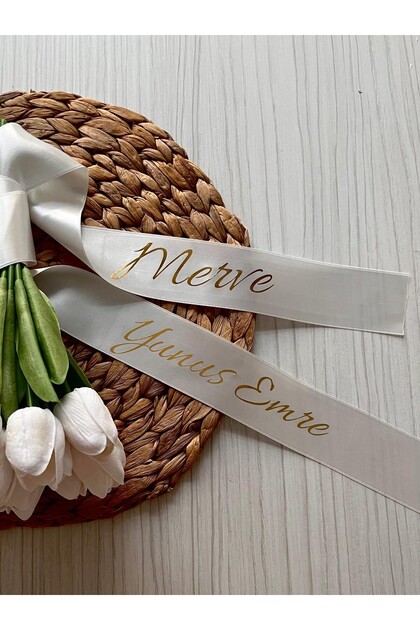 Söz Nişan Düğün Nikah İsteme Gelin Çiçeği Kurdelesi İsteme Çikolatası Kurdelesi