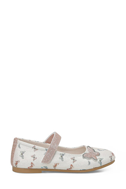 Buty.P6Fx Cream Girl's Shoes Ballet Flats