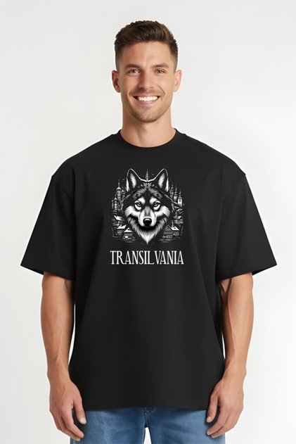 Tricou Oversize - Lup Transilvania