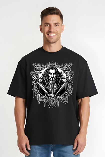 Tricou Oversize - Vlad Țepeș