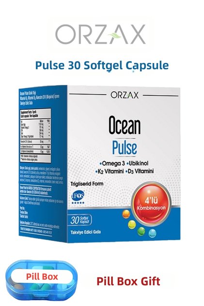 Rich Content Pulse 30 Softgel Capsules + Pill Box Gift