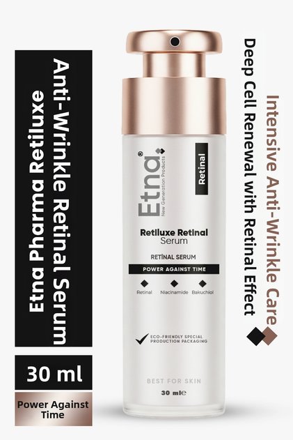 Retinal Retiluxe Anti-Aging, Brightening, Fine Line and Wrinkle Prevention Effect Retinal Serum 30 ml (Fast Effect) Clinical Effect, Premium Texture