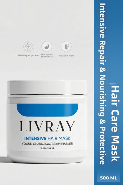 Intensive Repair Care Mask for Very Damaged and Over-Treated Hair (500 ml)