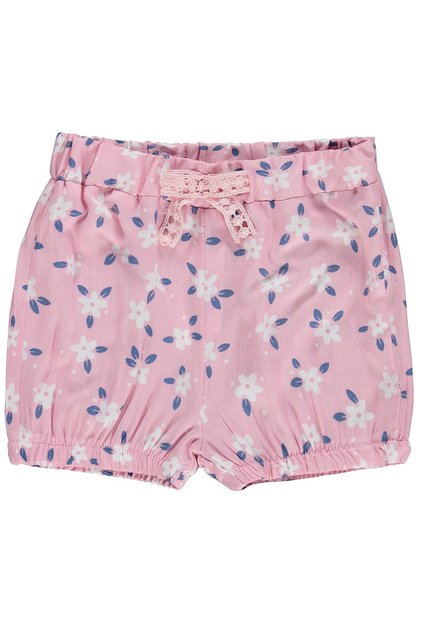 Flower Printed 6-18 Months Shorts - Pink 6-9 Months