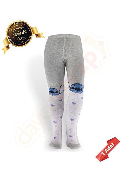Original Licensed Stitch Patterned Gray Pantyhose-dl15610709-stklt
