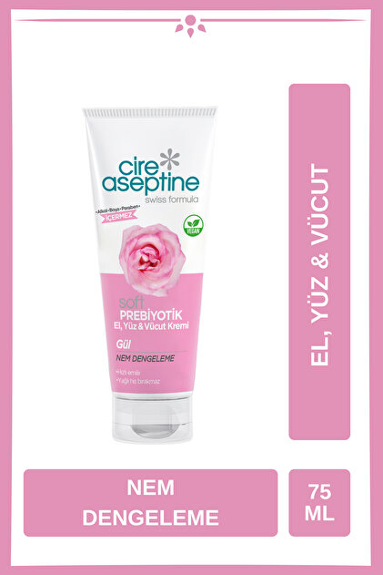 Cire Aseptine Krem 75 ml Prebiyotik Gül - Fiyatı, Yorumları