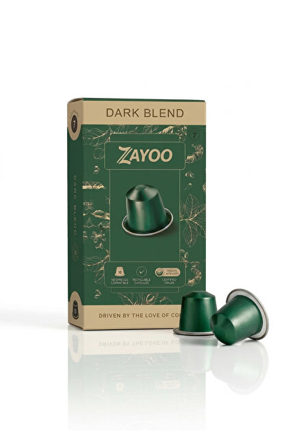 Zayoo Nespresso Original Uyumlu Alüminyum Kapsül - Dark Blend 7
