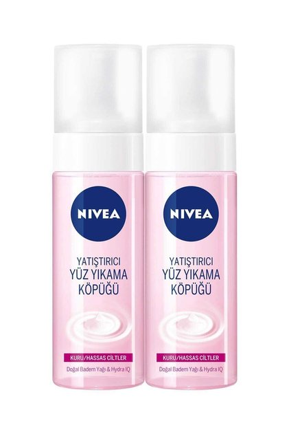 Kuru/Hassas Ciltler İçin Yatıştırıcı Yüz Yıkama Köpüğü 150 ml 2 Adet